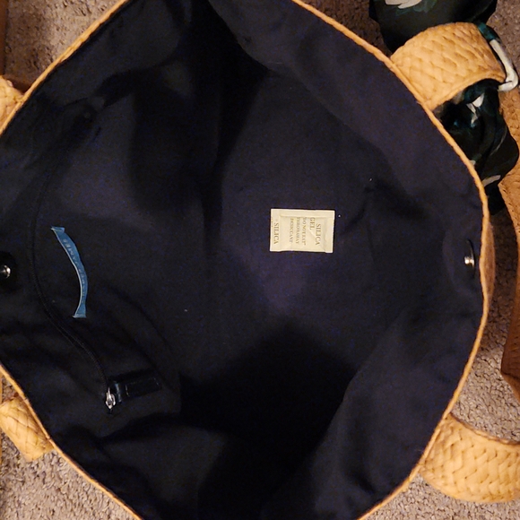 Small Straw Beach bag - Picture 3 of 8